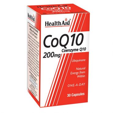 Health Aid Co-Q-10 200mg 30caps - Συμπληρώματα Διατροφής στο Pharmeden.gr