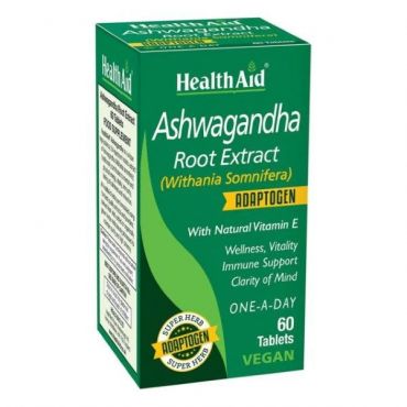 Health Aid Ashwagandha Root Extract 375mg 60tabs - Συμπληρώματα Διατροφής στο Pharmeden.gr