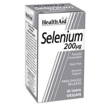 Health Aid Selenium 200mg 60 tab - Συμπληρώματα στο Pharmeden.gr