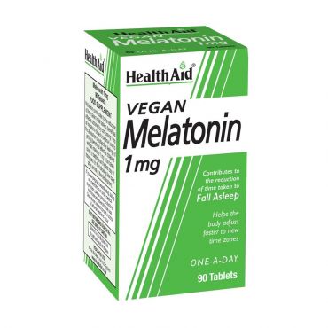 Health Aid Melatonin 1gr 90tabs - Συμπληρώματα Διατροφής στο Pharmeden.gr