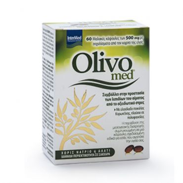 Ιntermed  Olivomed 60 μαλακές κάψουλες πλούσιες σε πολυφαινόλες - Συμπληρώματα Διατροφής στο Pharmeden.gr