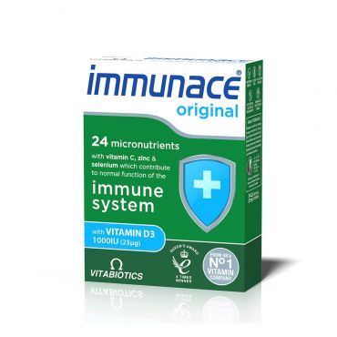 Vitabiotics Immunace 30 tabs - Συμπληρώματα Διατροφής στο Pharmeden.gr