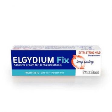 Elgydium Fix Extra Strong Στερεωτική Κρέμα με Πολύ Δυνατή Συγκράτηση 45g - Στοματική Υγιεινή στο Pharmeden.gr