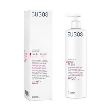 Eubos Med Κόκκινο Υγρό Καθαρισμού Αντί Σαπουνιού με Άρωμα 400ml - Σώμα στο Pharmeden.gr