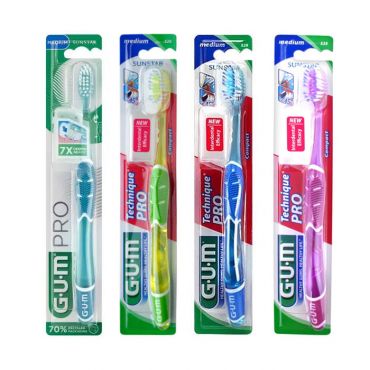 Gum Technique Pro 528 Soft Οδοντόβουρτσα Medium 1 τεμ - Στοματική Υγιεινή στο Pharmeden.gr