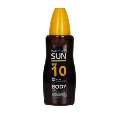 Helenvita Sun Body Oil SPF10 200ml - Αντηλιακά στο Pharmeden.gr