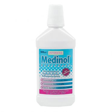 Intermed Medinol Mouthwash 500ml - Στοματική Υγιεινή στο Pharmeden.gr
