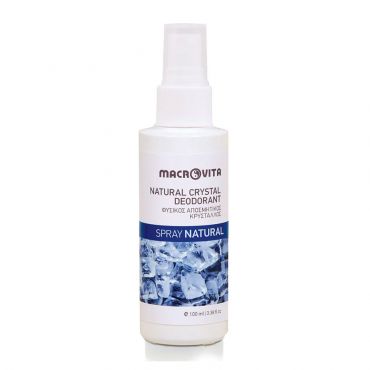 Macrovita Natural Crystal Deodorant Spray Natural 100ml - Υγιεινή στο Pharmeden.gr