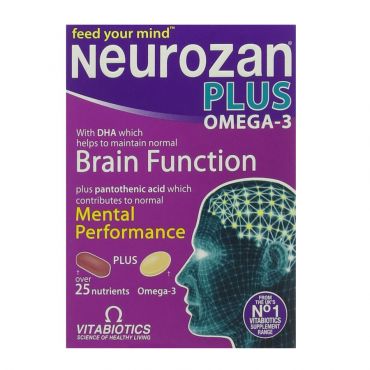 Vitabiotics Neurozan Plus 28tabs & 28caps - Συμπληρώματα Διατροφής στο Pharmeden.gr