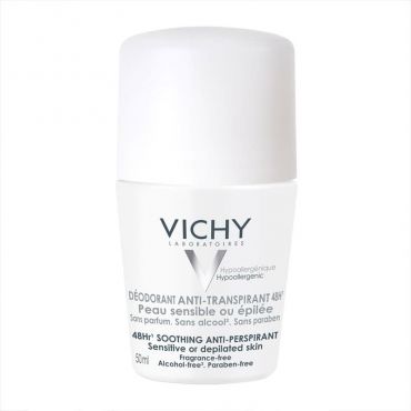 Vichy Deodorants Roll-On για Ευαίσθητες Επιδερμίδες 50ml - Υγιεινή στο Pharmeden.gr