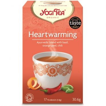 Yogi Tea Heartwarming 17τμχ - Βιολογικά Προϊόντα στο Pharmeden.gr