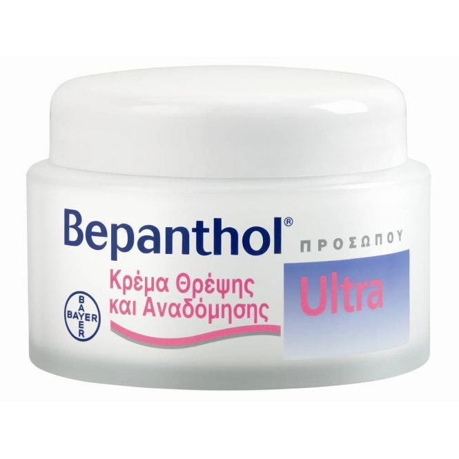 Bayer Bepanthol Ultra Κρέμα Θρέψης και Αναδόμησης 50ml - Πρόσωπο στο Pharmeden.gr
