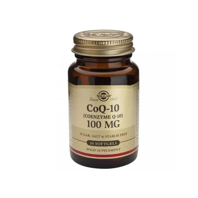 Solgar Coenzyme Q10 100mg 30caps - Συμπληρώματα Διατροφής στο Pharmeden.gr
