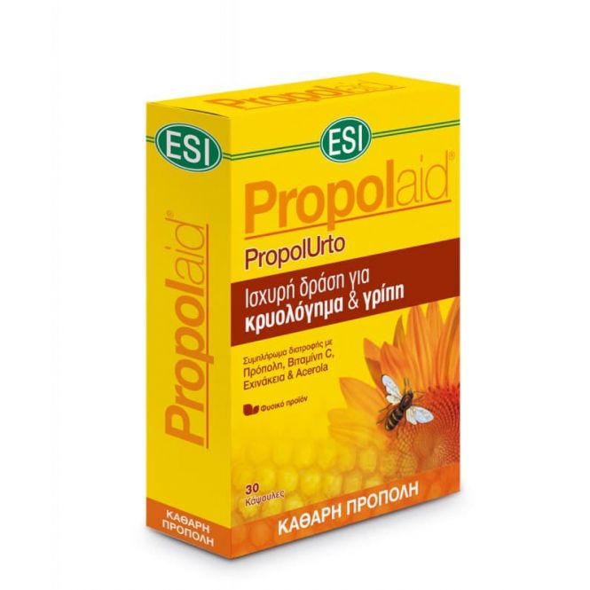 Esi PropolAid PropolUrto 30caps - Συμπληρώματα Διατροφής στο Pharmeden.gr