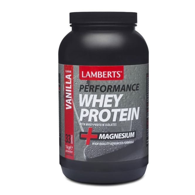 Lamberts Perfomance Whey Protein  Vanilla 1000gr - Συμπληρώματα στο Pharmeden.gr