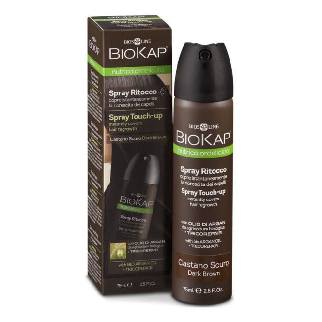 Biosline BioKap Nutricolor Spray Touch-Up 75ml - Μαλλιά στο Pharmeden.gr