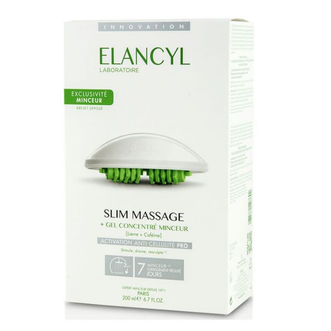 Elancyl  Slim Massage & Gant Τζελ για Μασάζ κατά της Κυτταρίτιδας 200ml & Γάντι Αδυνατίσματος 1 τεμάχιο - Αδυνατιστικά στο Pharmeden.gr