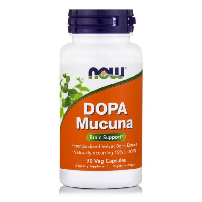 Now Foods Dopa Mucuna 90 Vcaps - Συμπληρώματα Διατροφής στο Pharmeden.gr