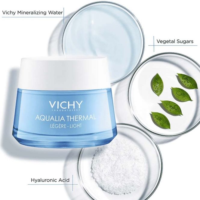Vichy Aqualia Thermal Rehydrating Cream Light 50ml - Πρόσωπο στο Pharmeden.gr