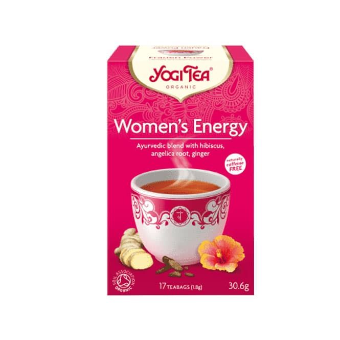 Yogi Tea Women's Energy 17τμχ - Βιολογικά Προϊόντα στο Pharmeden.gr