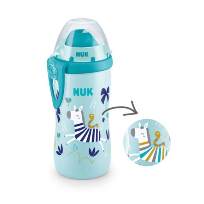 Nuk Flexi Cup Παγουράκι που Αλλάζει Χρώμα 12m+ Μπλε 300ml - Αξεσουάρ για Μωρά στο Pharmeden.gr