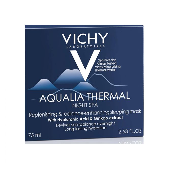 Vichy Aqualia Thermal Night Spa 75ml - Πρόσωπο στο Pharmeden.gr