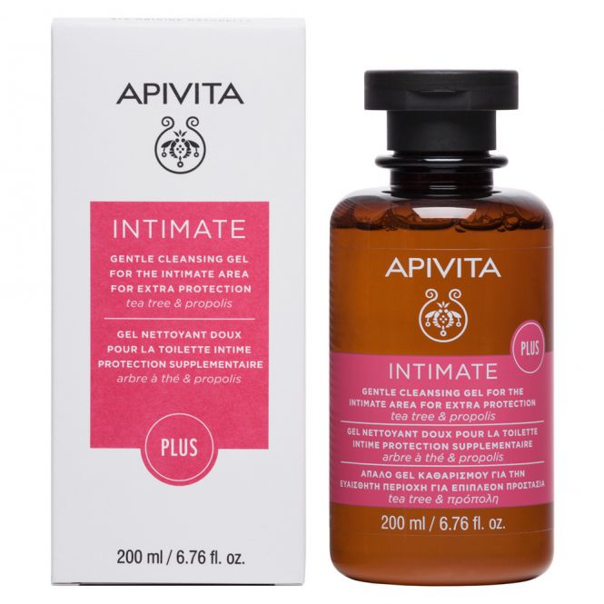 Apivita Intimate  Plus με Tea Tree & Πρόπολη 200ml - Υγιεινή στο Pharmeden.gr