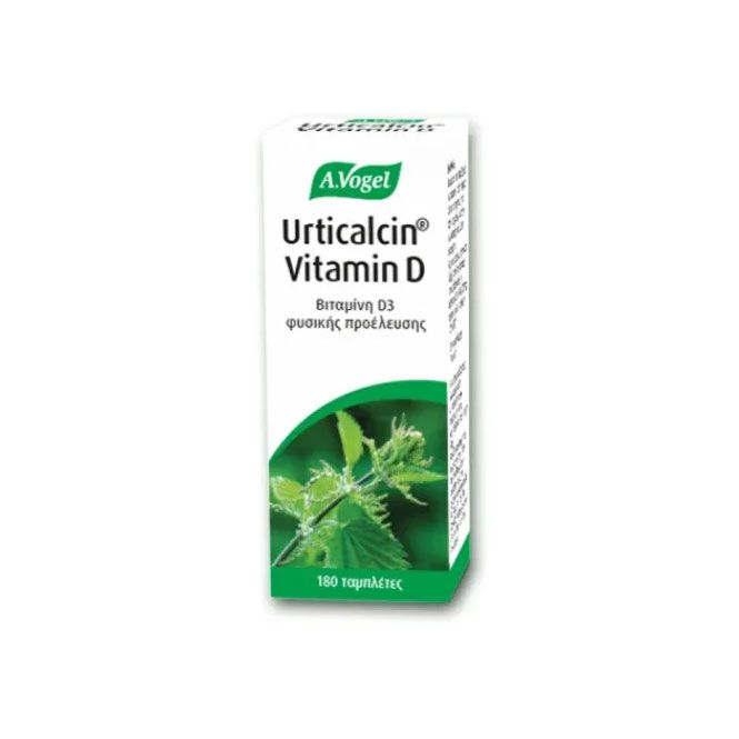 A.Vogel Urticalcin Vitamin D 180 tabs - Συμπληρώματα Διατροφής στο Pharmeden.gr