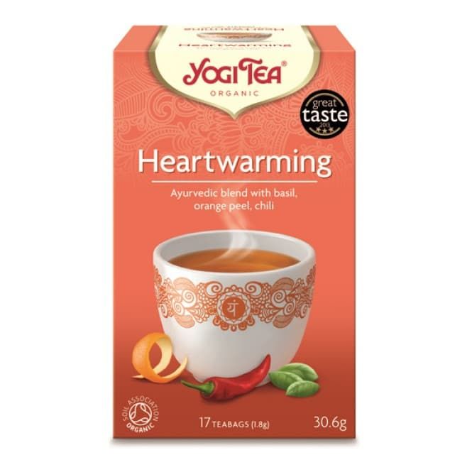 Yogi Tea Heartwarming 17τμχ - Βιολογικά Προϊόντα στο Pharmeden.gr